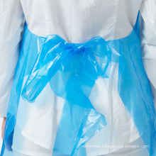 Disposable Blue PE Apron Wholesale Price Clear Transparent PE Apron